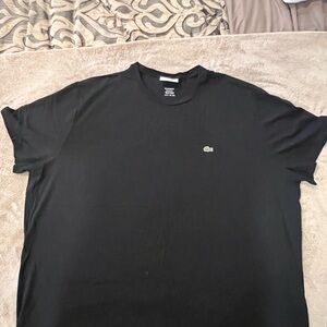 Lacoste Black Athletic Shorts for Active Comfort